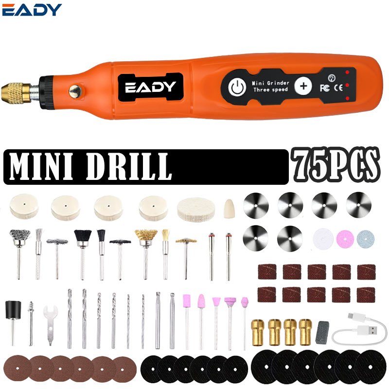 Power Tools Hardware - USB draadloze mini-boormachine en graveerpen –