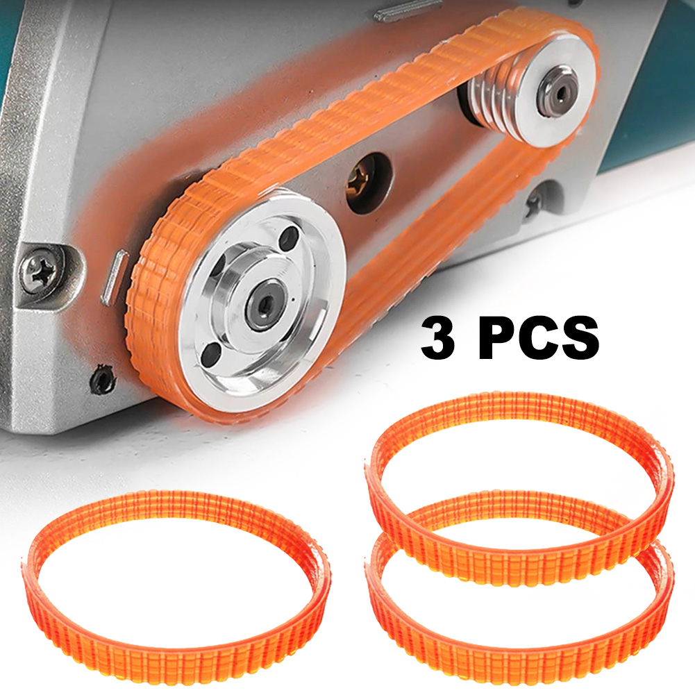 Power Quality Tools - 3pcs Aandrijfriem Elektrische Schaafmachine Onderdelen Omtrek