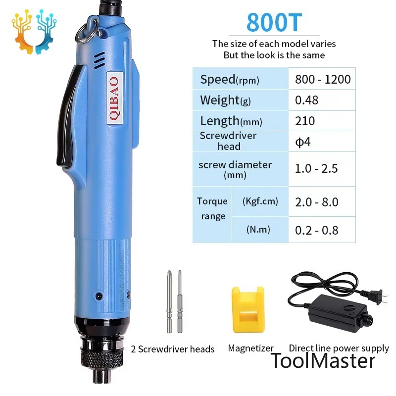 Power Tools Hardware - 【2026】800T Automatische elektrische schroevendraaier Handboor Elektrisch