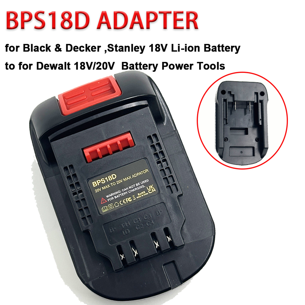 Power Tools Stanley - BPS18D Batterijadapterconverter voor Black & Decker/Stanley