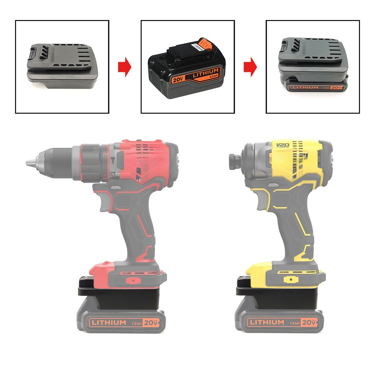 Power Tools Stanley - Voor DEWALT Makita Milwaukee Craftsman Power