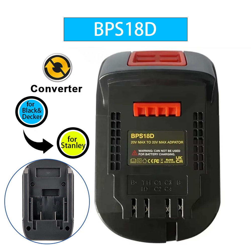 BPS18D-adapter voor Black & De - Power Tools Stanley recensie en prijs