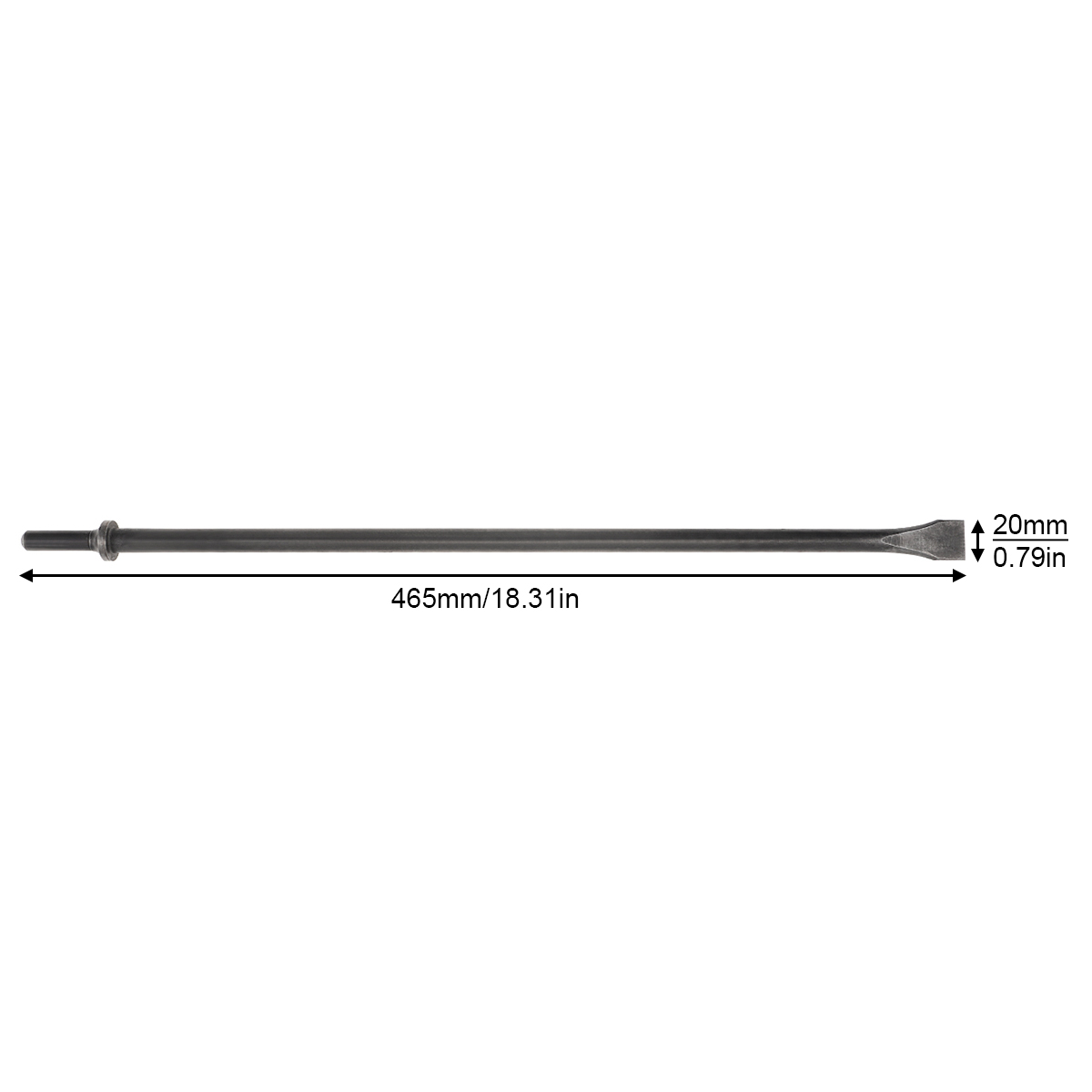 460Mm Hard 45 # Staal Massief  - Power Tools Pneumatic recensie en prijs