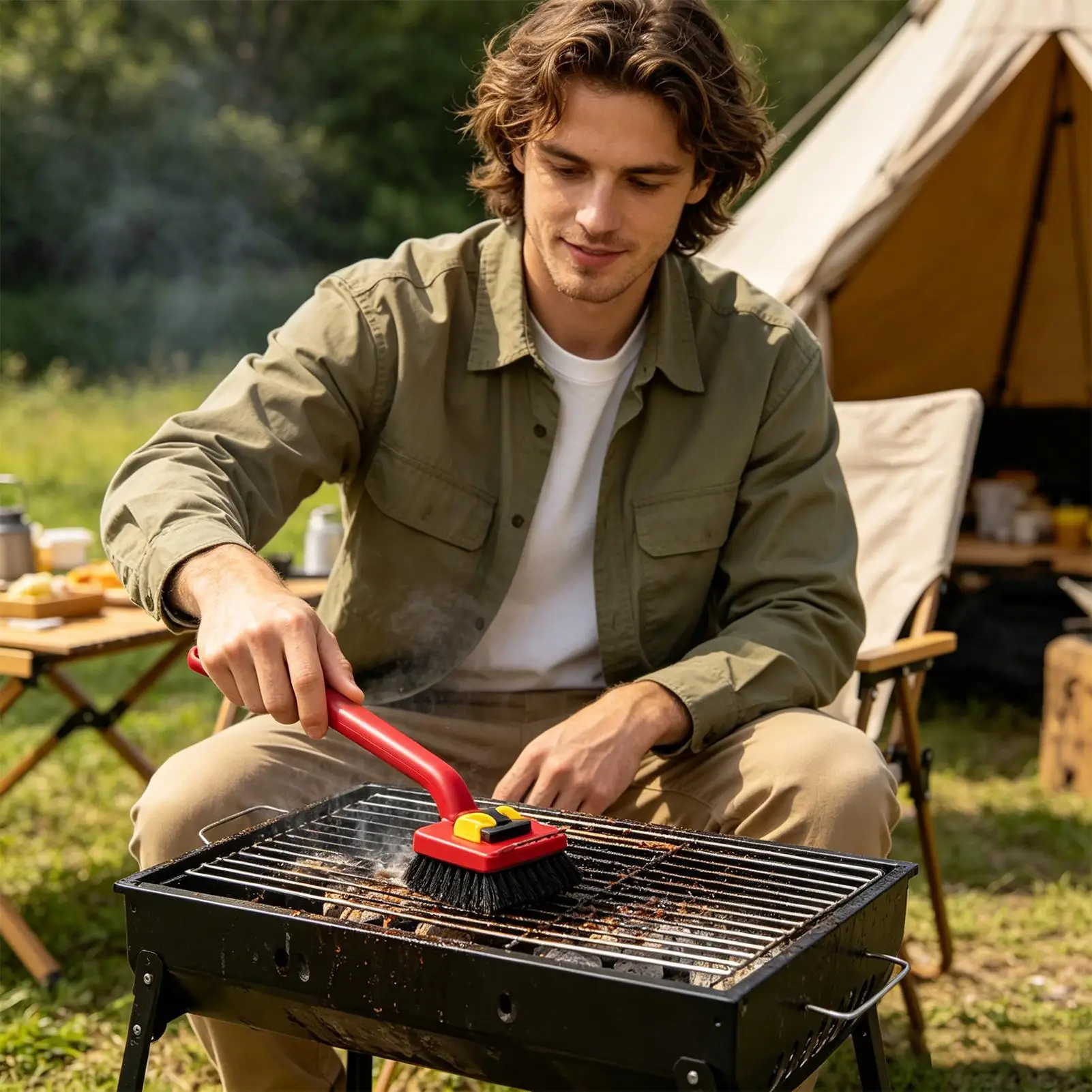 Elektrische grillborstel met l - Power Tools Use recensie en prijs