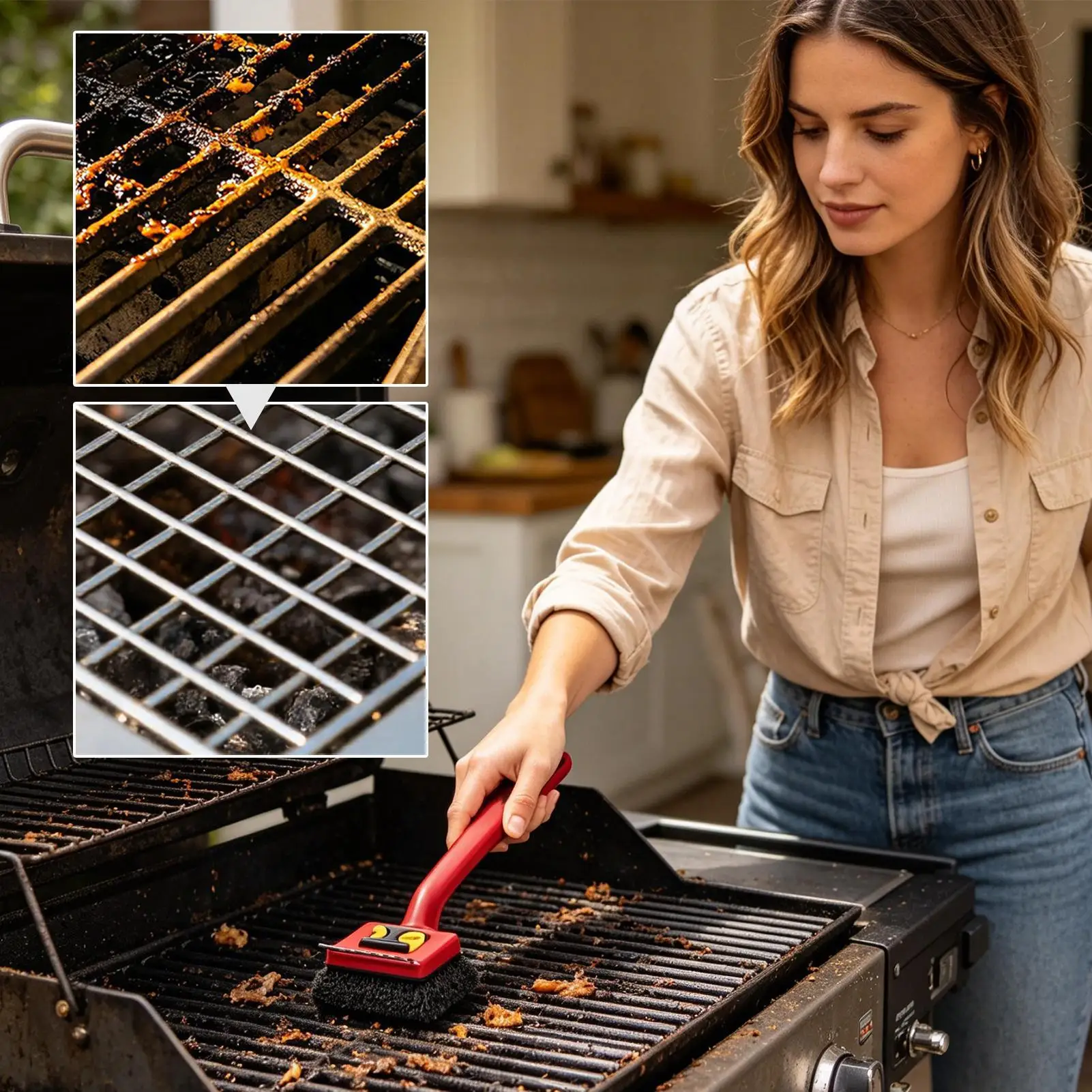Elektrische grillborstel met l - Power Tools Use recensie en prijs