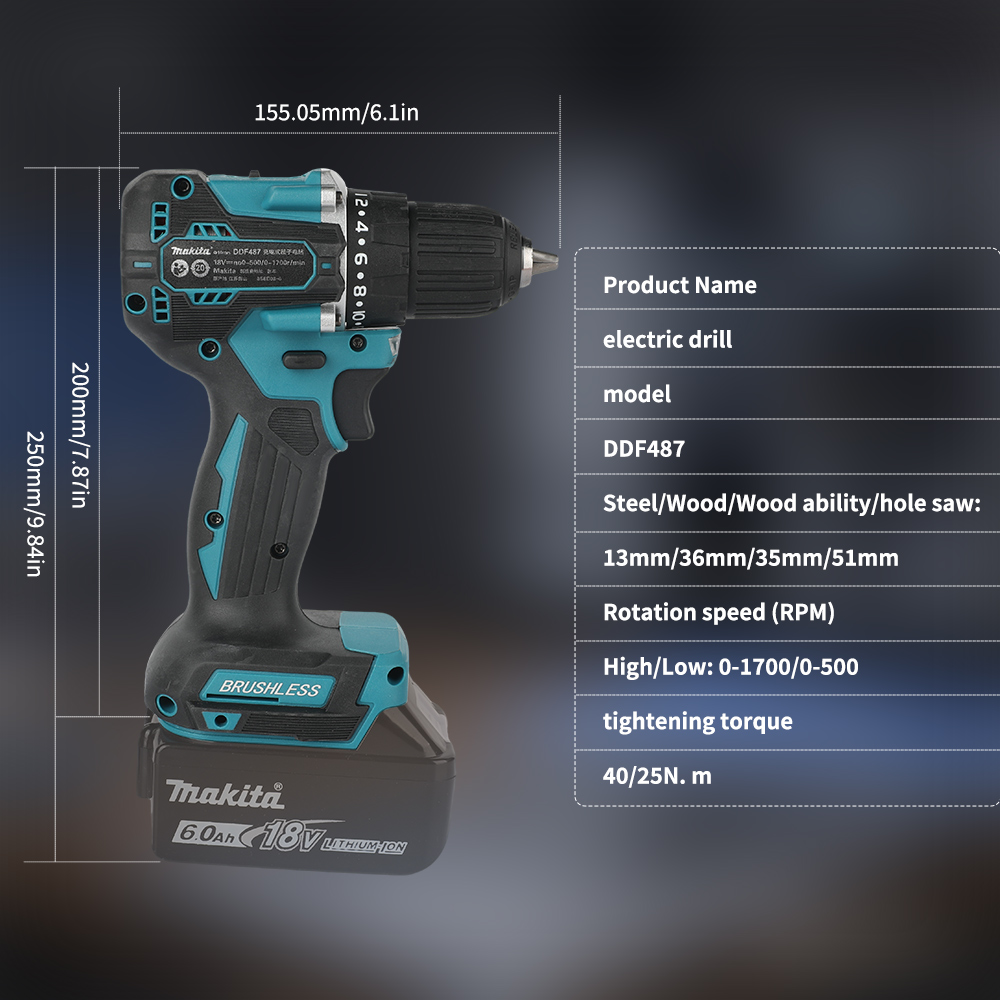 18V Borstelloze Accuboormachin - Power Tools Hardware recensie en prijs