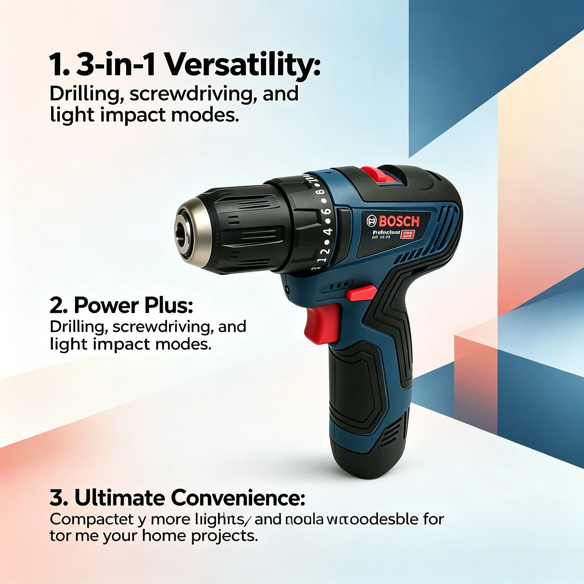 Bosch-GSB 12V-30 professionele - Power Tools Hardware recensie en prijs