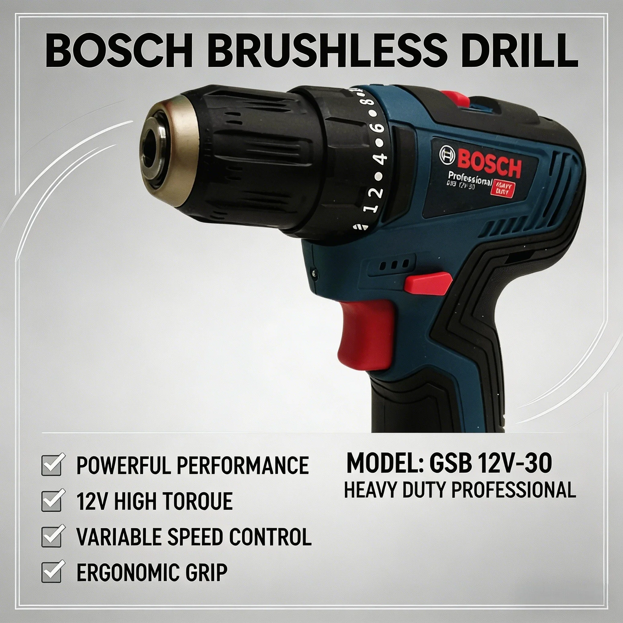 Bosch-GSB 12V-30 professionele - Power Tools Hardware recensie en prijs