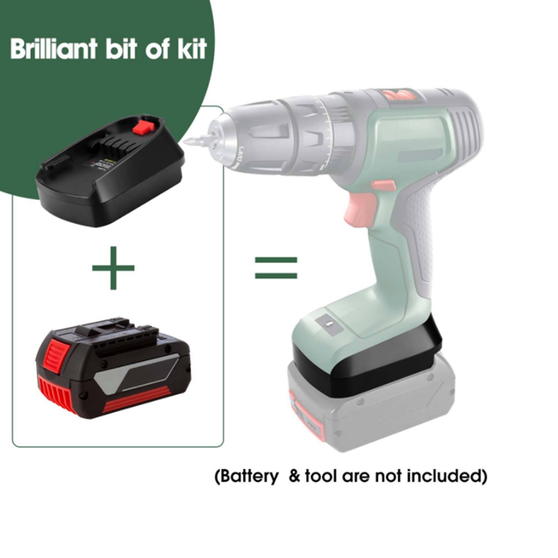 Batterijadapter voor Bosch 18V - Power Tools Use recensie en prijs